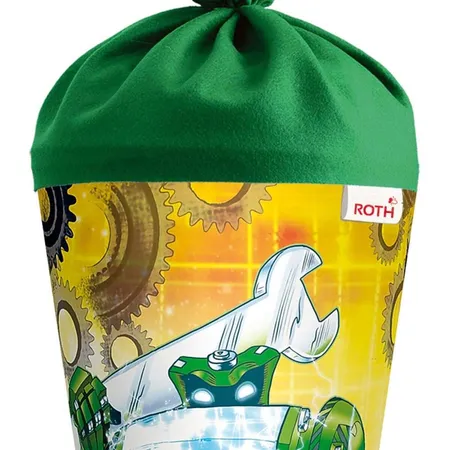 Roth Schultüte 70 cm Lichtmodul Roboter
