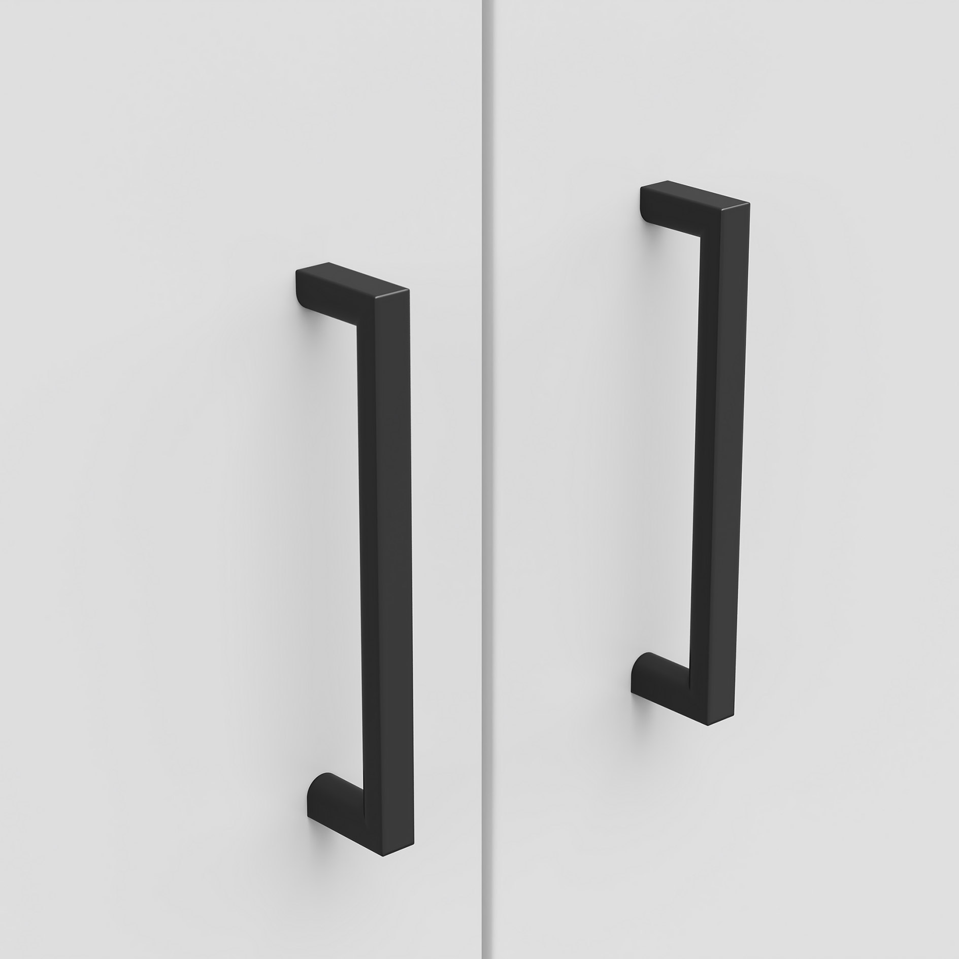 Drehtürenschrank - weiß - Breite 80 cm