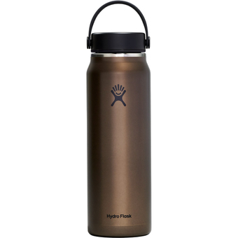 Hydro Flask 32 oz Lightweight Wide Flex Cap Thermosflasche Obsidian