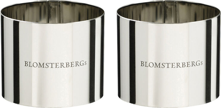 Blomsterberg Kagering 6 x 5 cm 2 stk. Stål