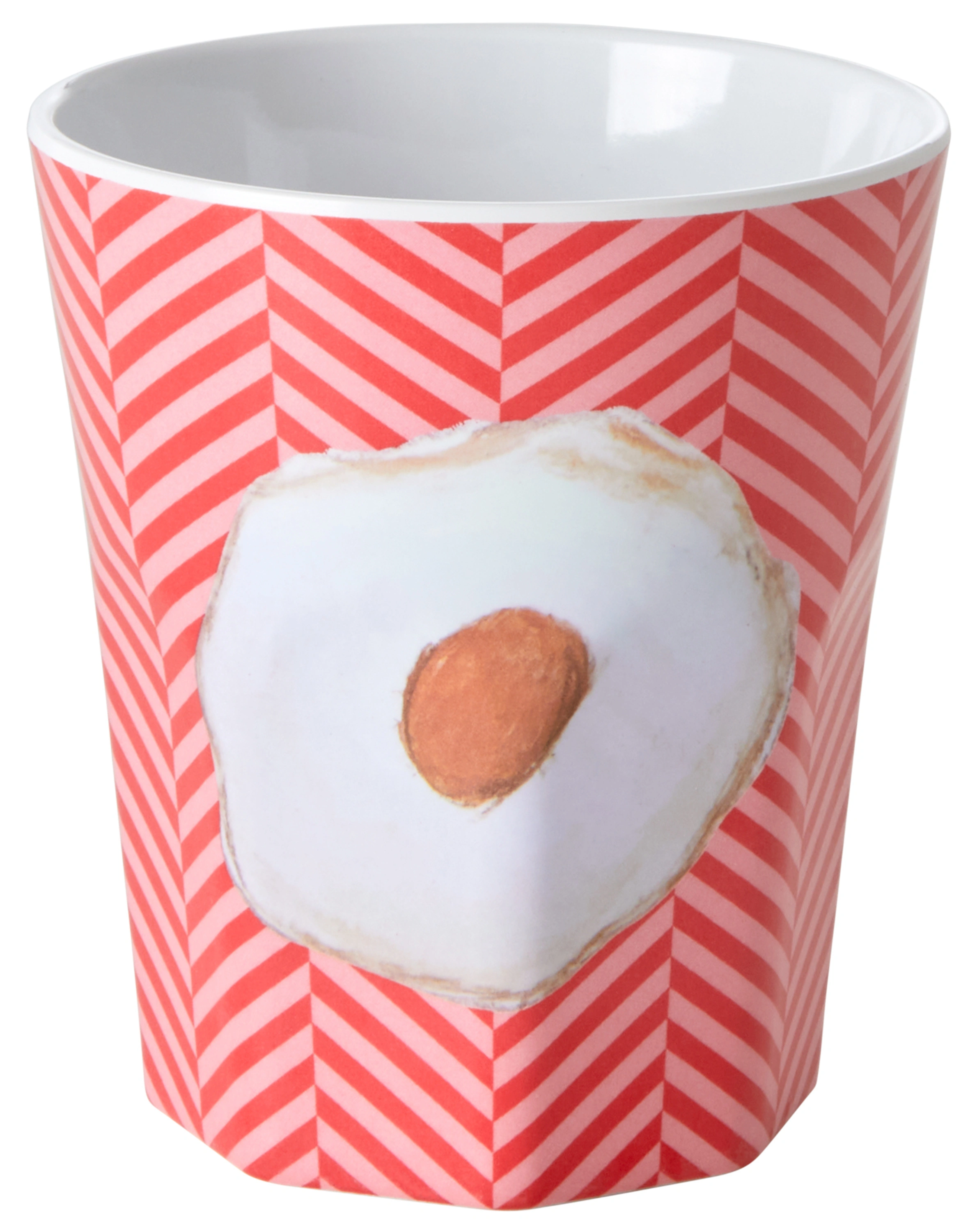 Melamin-Becher FRIED EGG - JUMBO in bunt