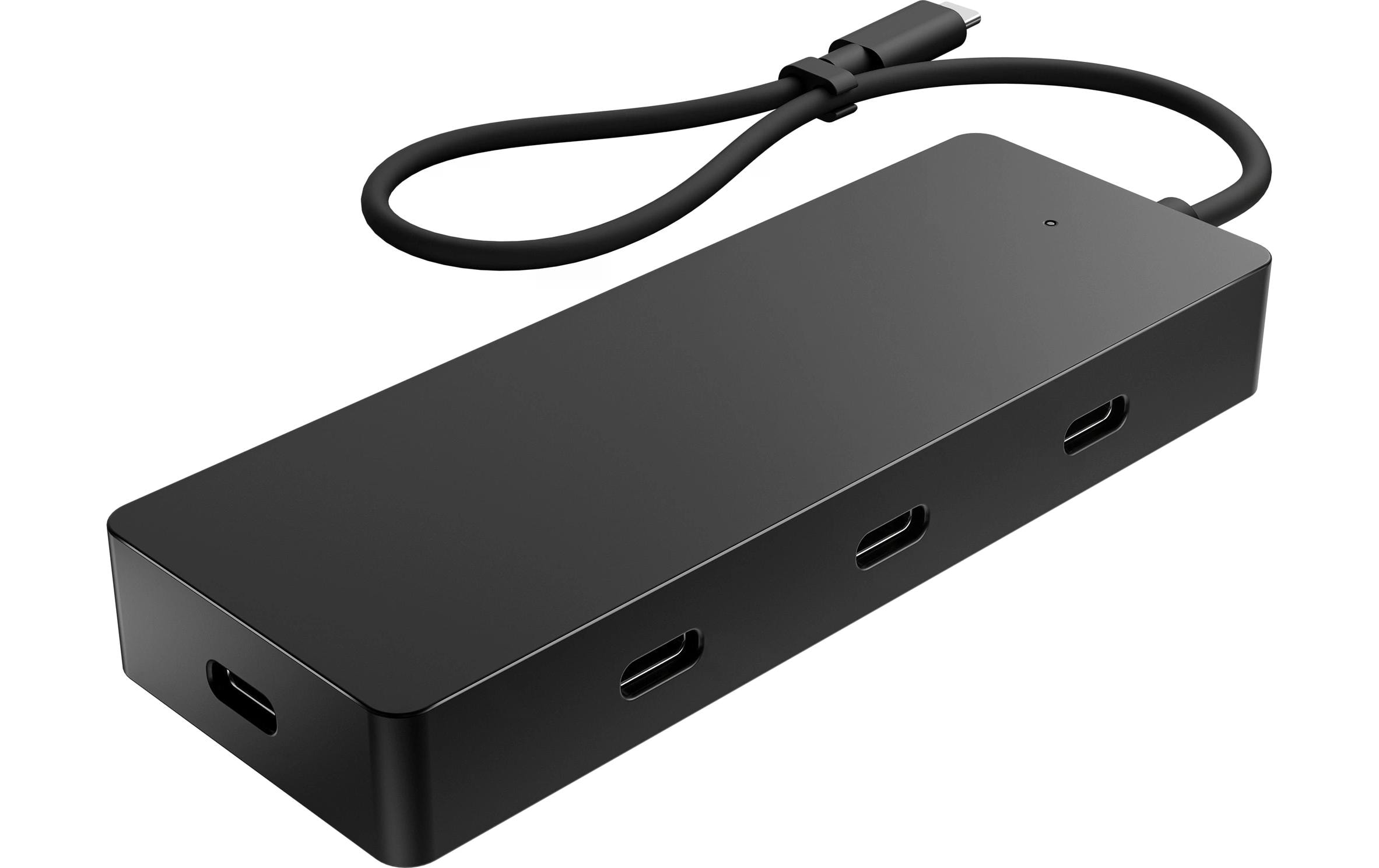 Universal USB-C Multiport-HubKompakter USB-Hub mit 4 vielseitigen USB-C Anschlüssen