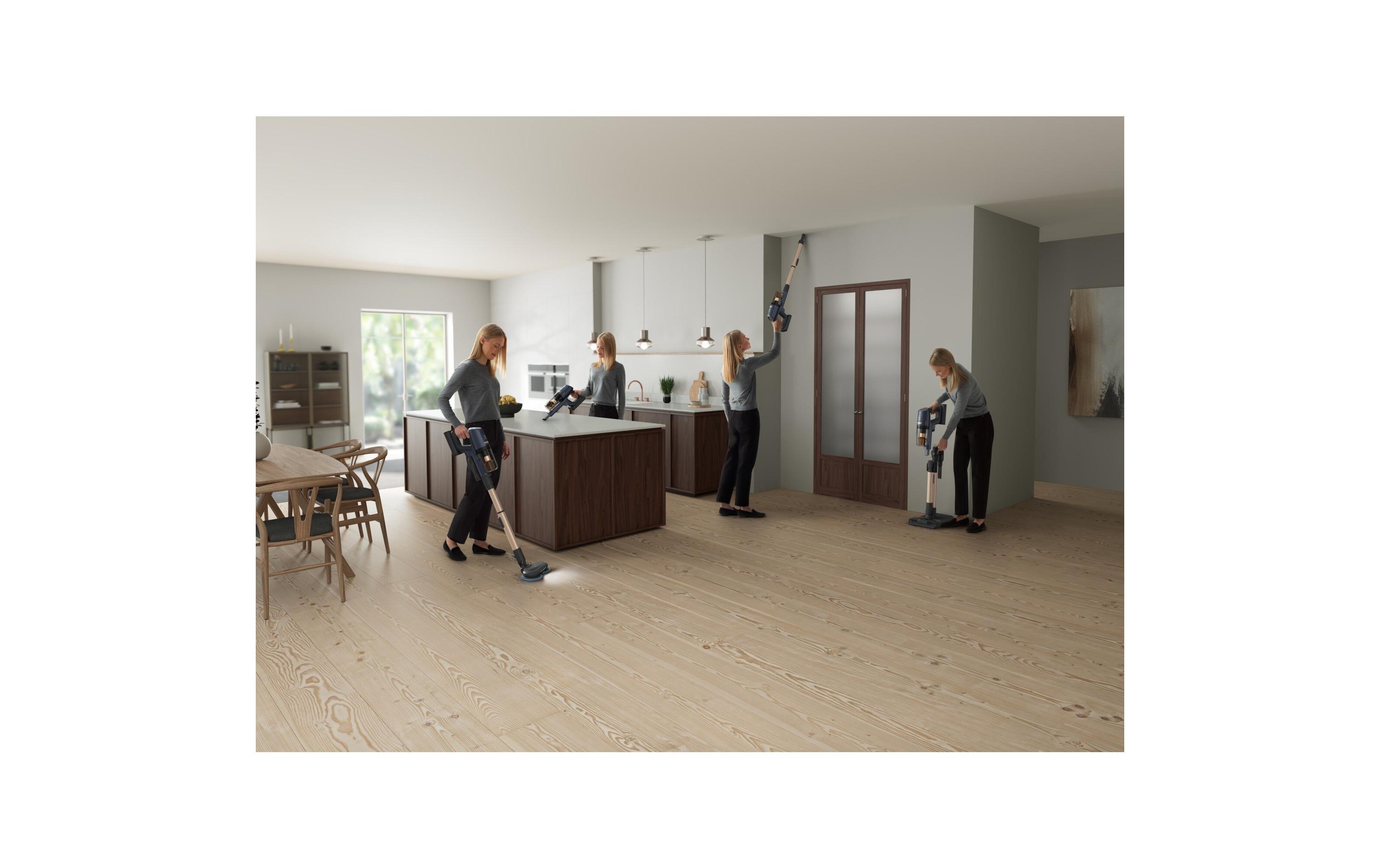Akku-Hand- und Stielsauger EP81B25WET Indigo<br>Hygienic 800 Wet Kabelloser Staubsauger