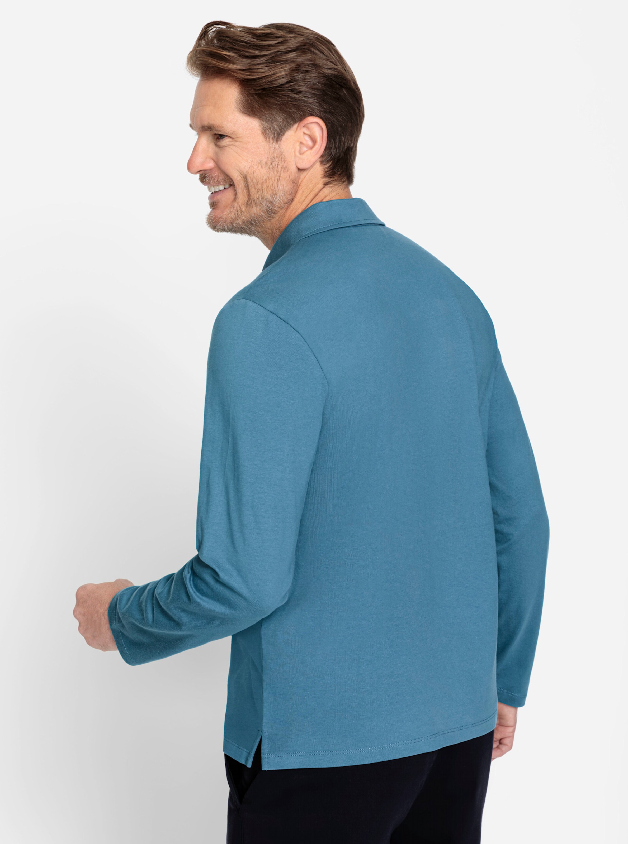 Catamaran Langarm-Shirt in topas
