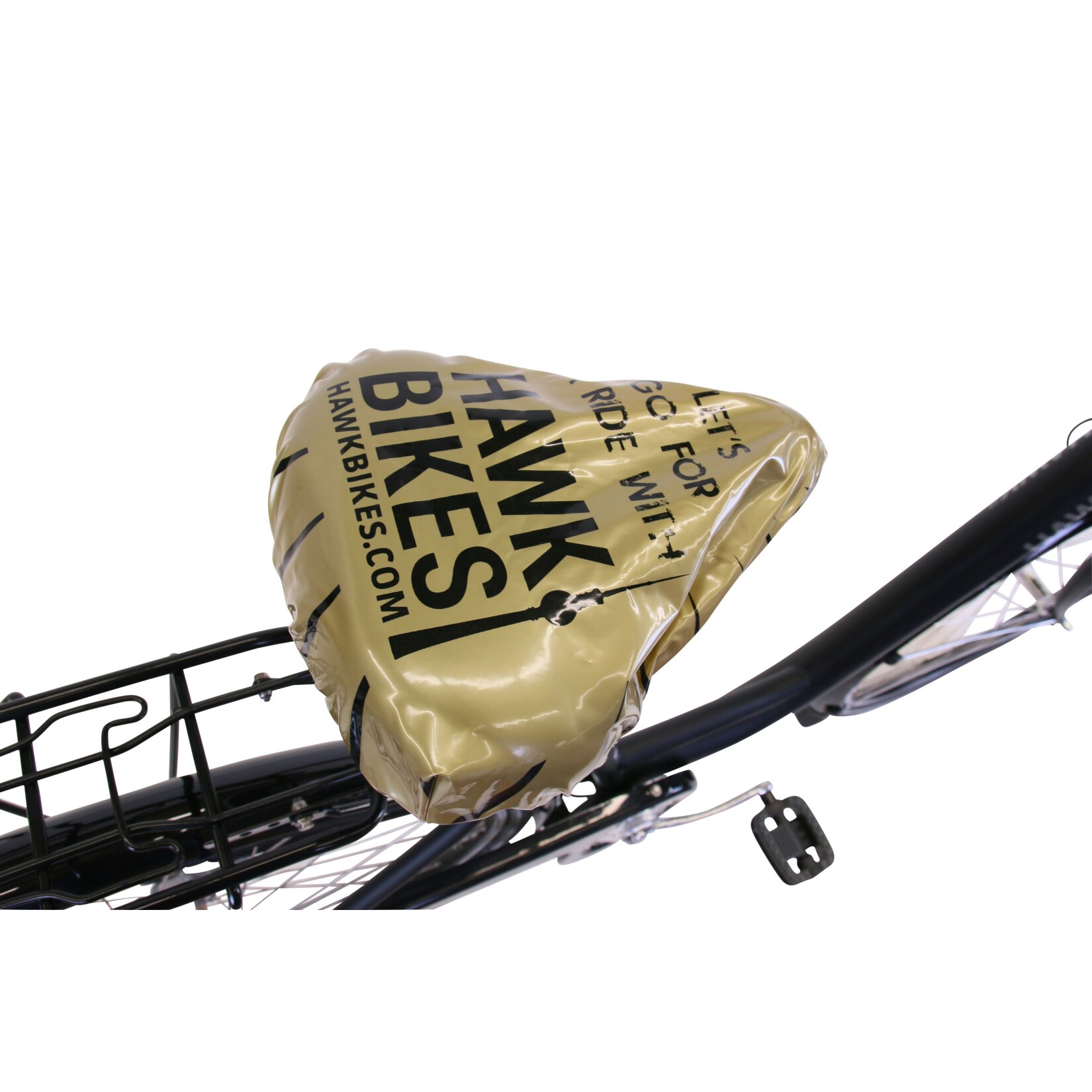 HAWK City Wave Premium Plus Black Damen 26 Zoll - Fahrrad mit 3-Gang Shimano Nabenschaltung, Beleuchtung & Ergogriffen
