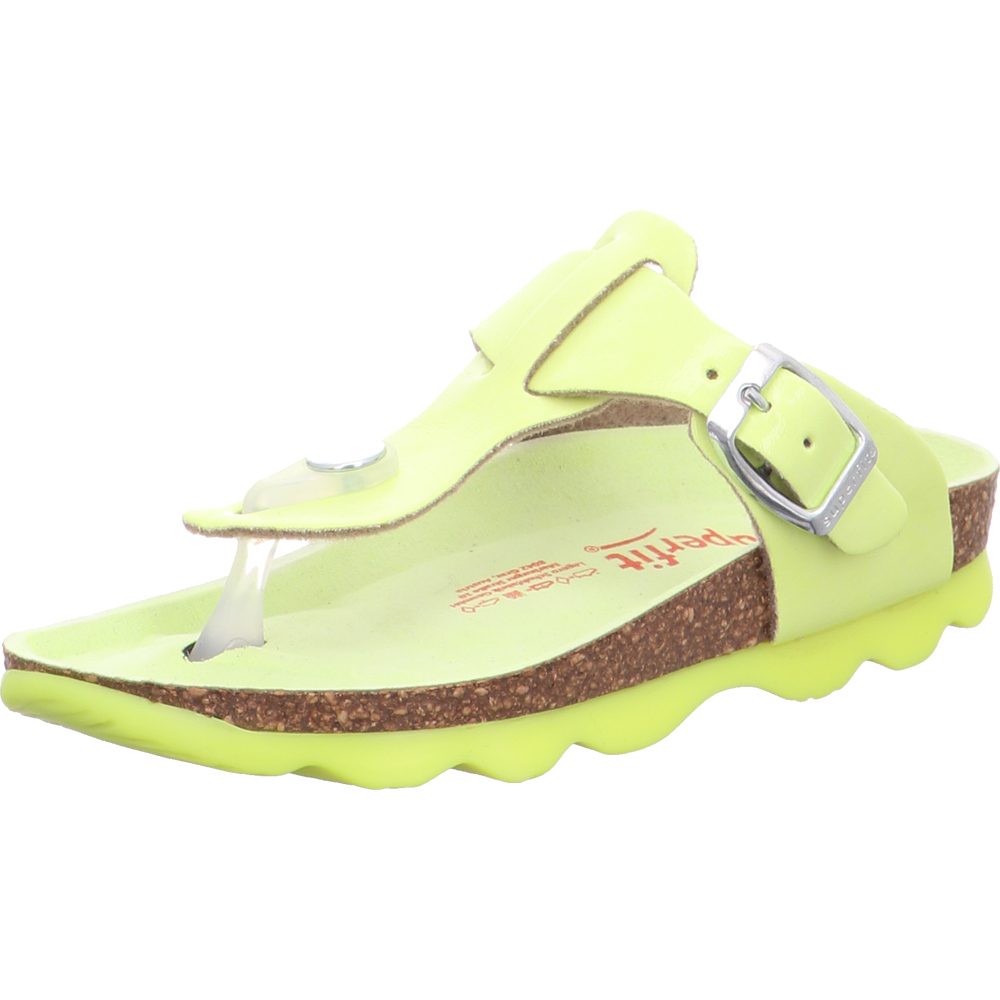 Superfit Fussbettpantoffeln Kinder gelb