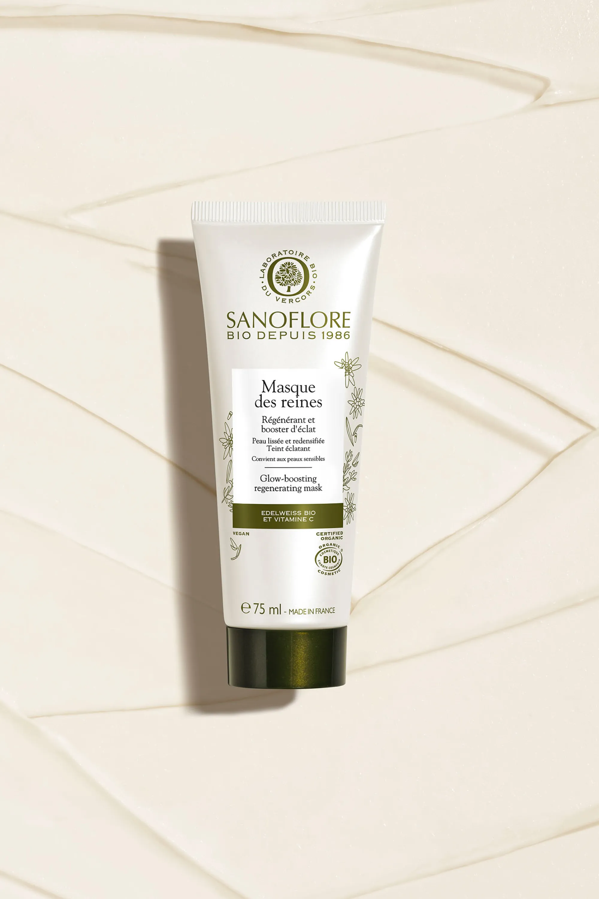 Sanoflore Masque des Reines éclat anti-âge régénération-75 ml