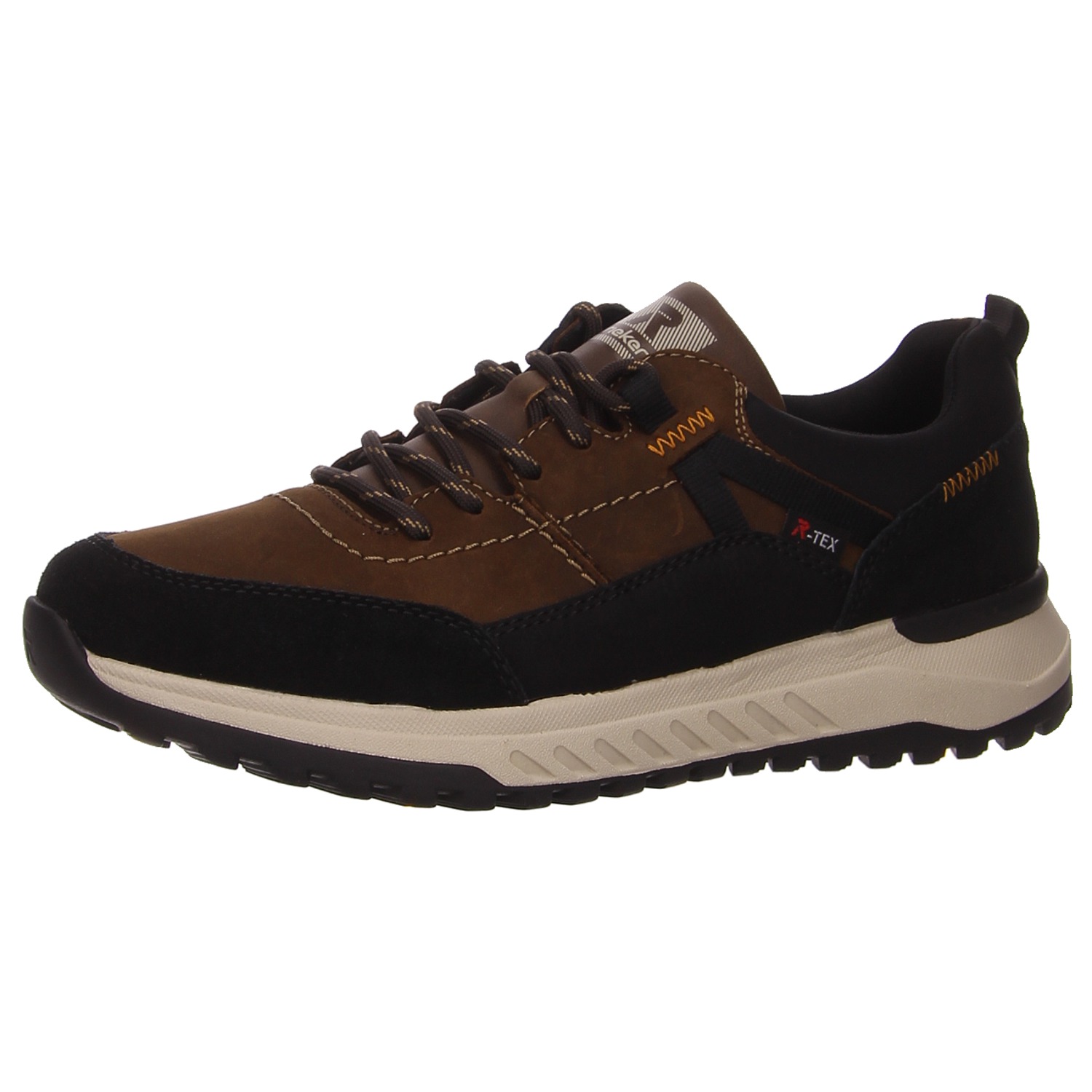 Rieker Sneaker schwarz/braun schwarz
