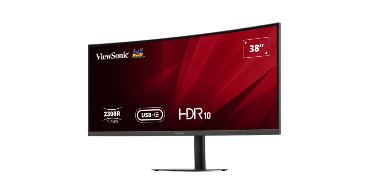 ViewSonicVA3820C UWQHD+ 21:9 Curved Monitor met USB-C Hub 38