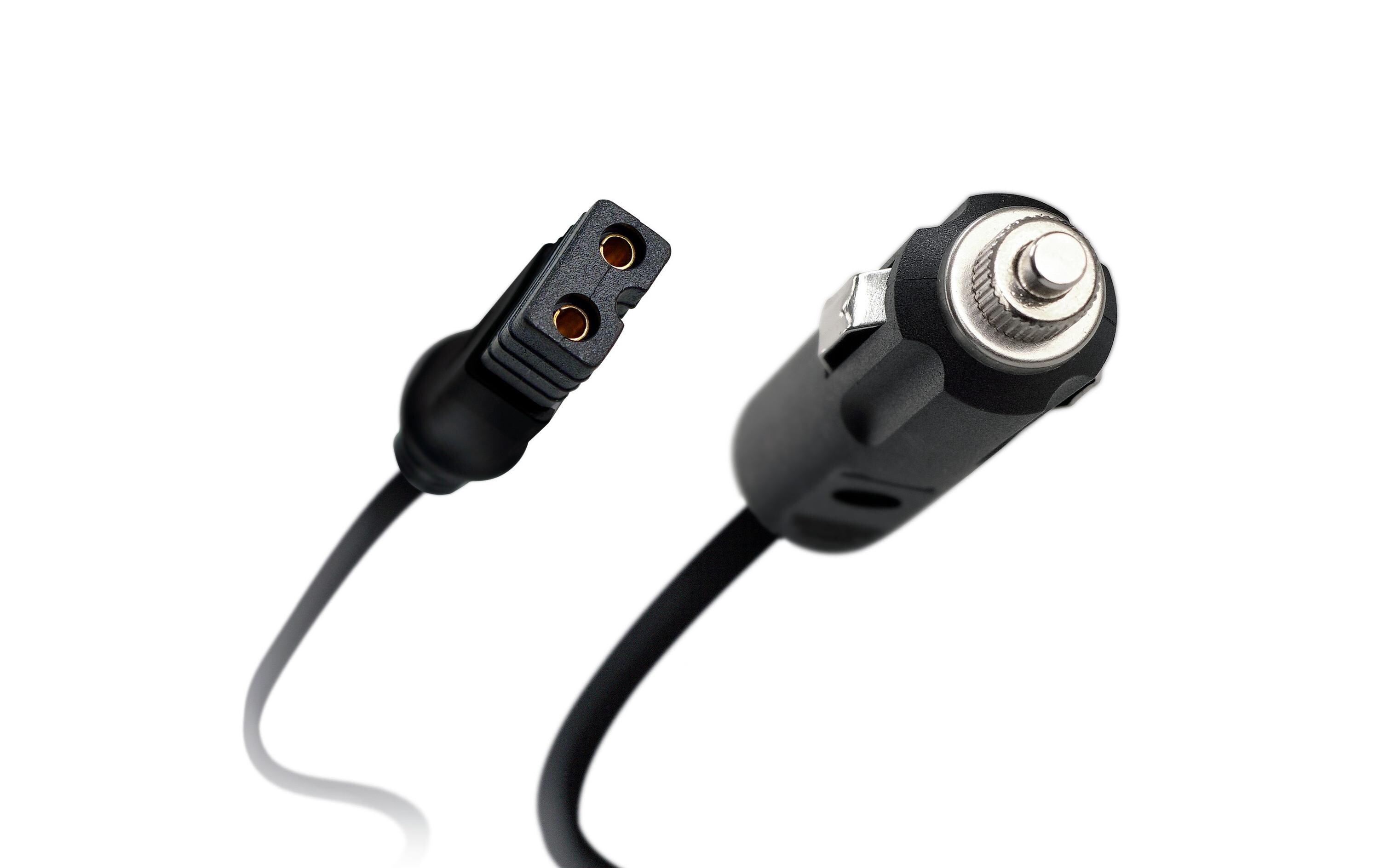 Kühlboxenstromversorgung 2-poligAnschlusskabel/Kabelstecker für Autokühlbox oder Mini-Kühlschrank