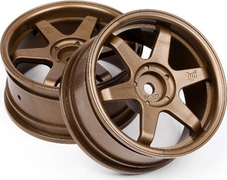 Te37 Wheel 26Mm Bronze - 3Mm Offset - Hp3843 - Hpi Racing