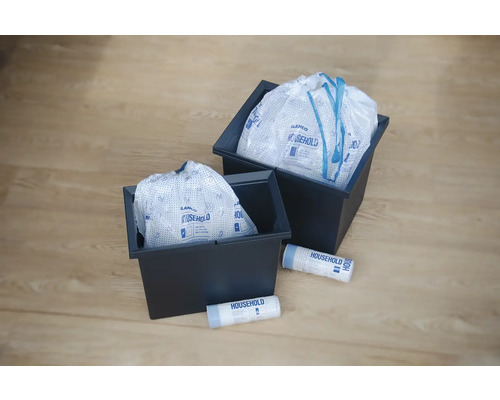 Blanco huisvuilzakken L 30 liter