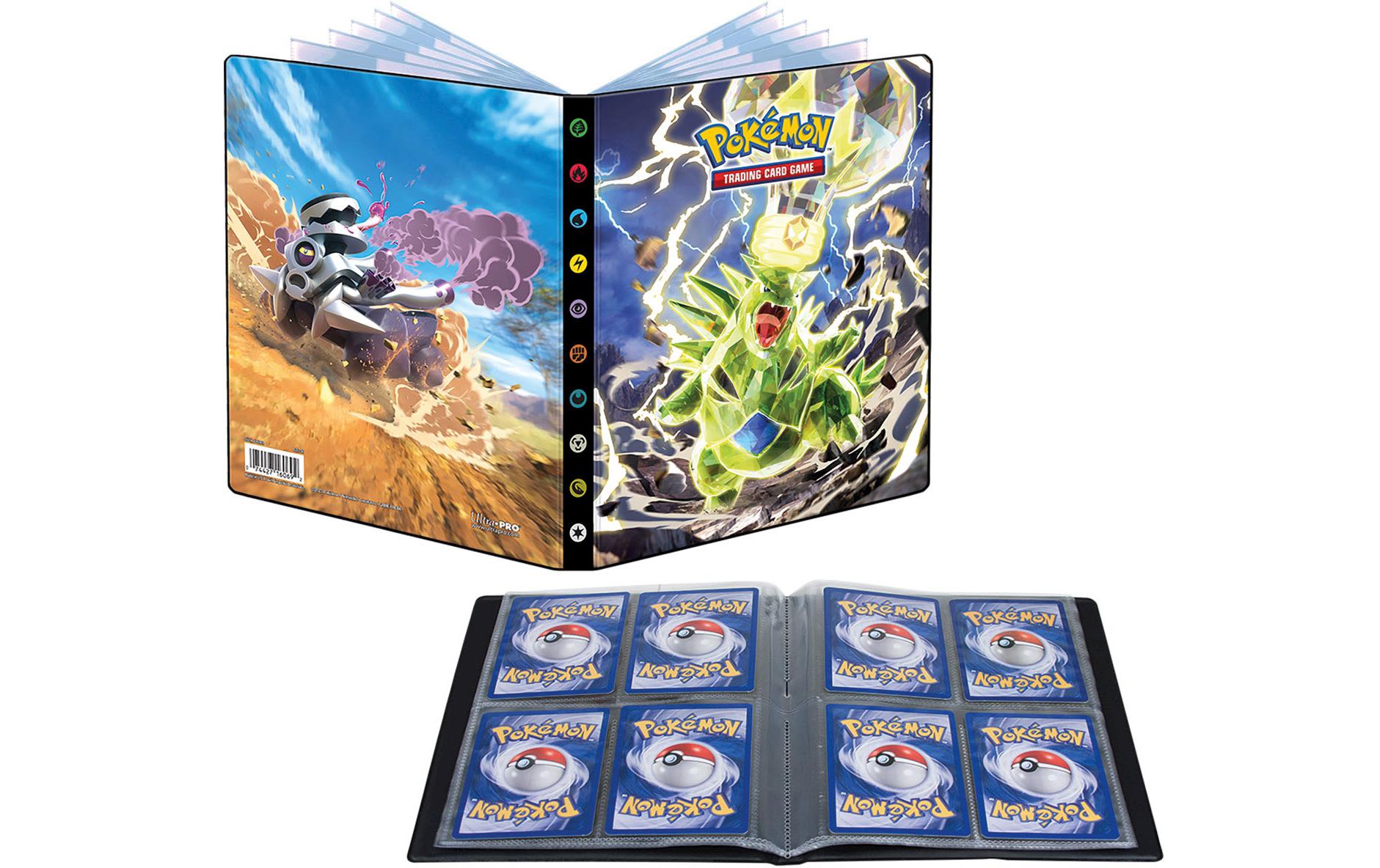 Karten-Portfolio Pokémon – Tyranitar & Revavroom 4-PocketSammelkarten-Album