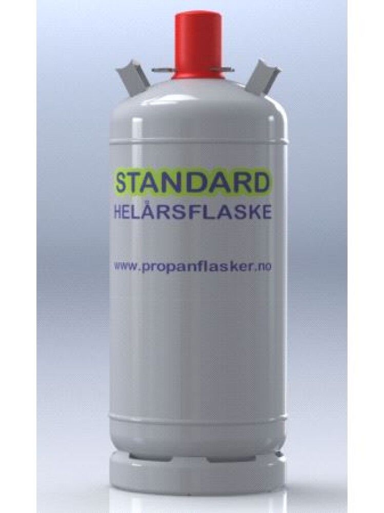 OMBYTTING GASS 17KG POL FLASKE