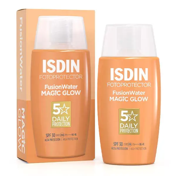 Protetor solar ISDIN FotoProtector Fusion Water Magic Glow FPS 30 50ml