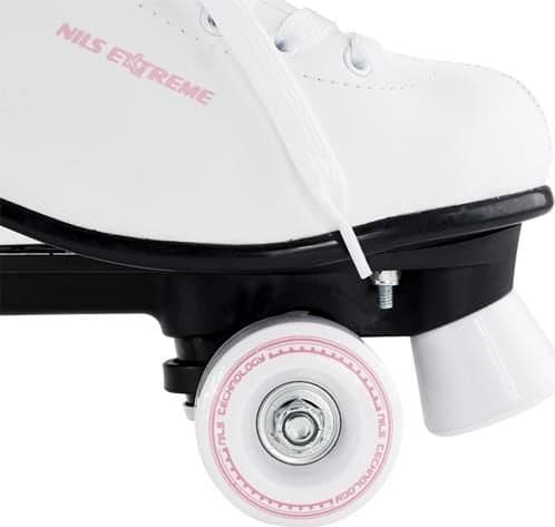 Nils Extreme NQ8400S rulleskøyter, hvite, størrelse 38