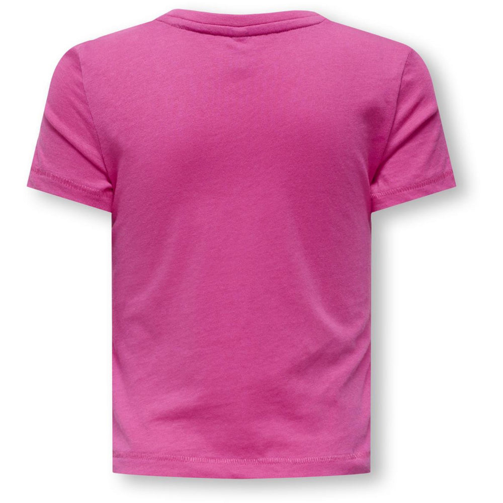 Køb Kids ONLY MINI Fuchsia Fedora Bonbon Kmgcandy Life S/S Reg Printed Tee Jrs