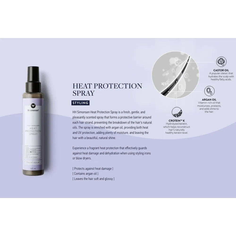 HH Simonsen Heat Protection Spray - 145 ml