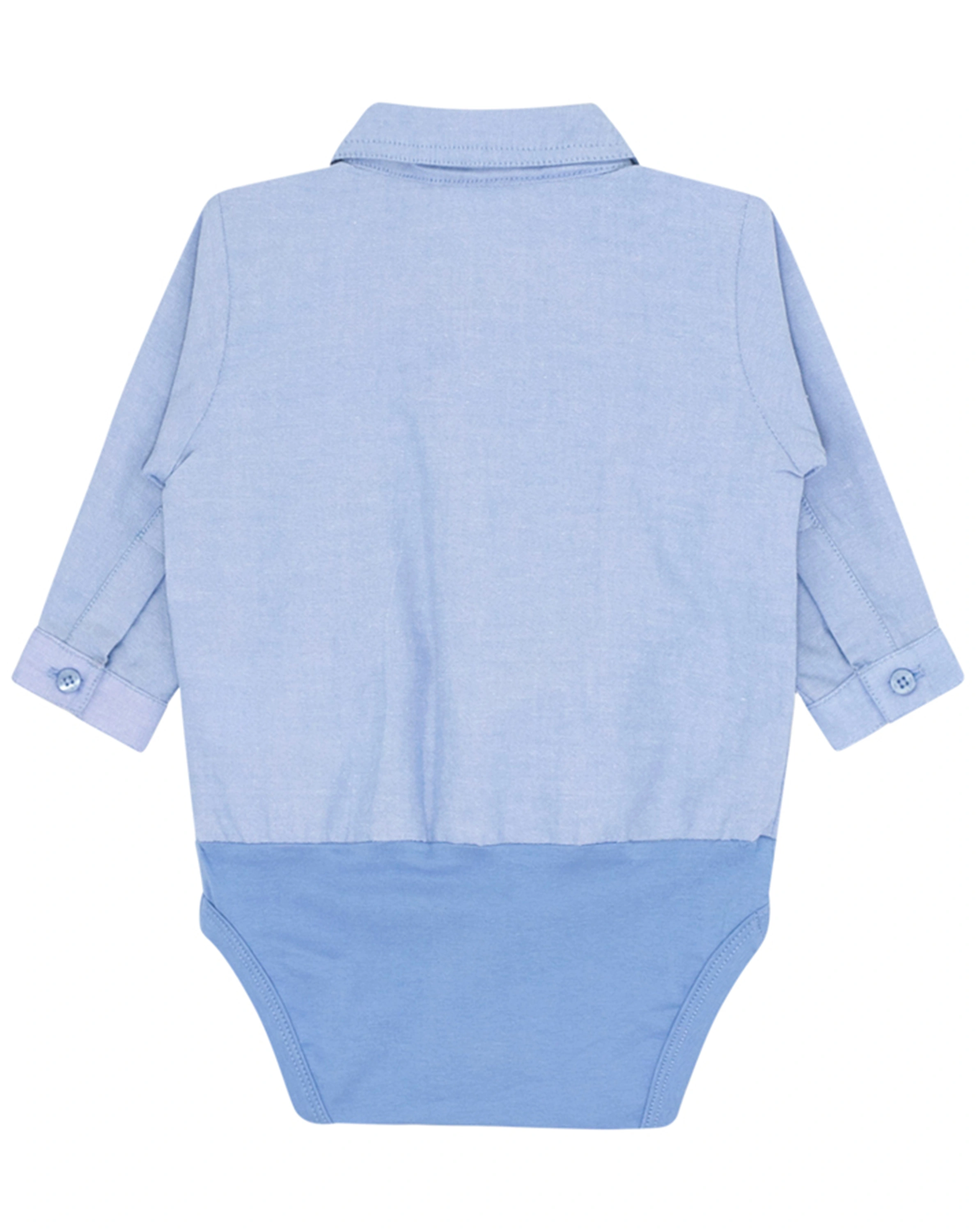 Hemd-Body BIRGER in hellblau