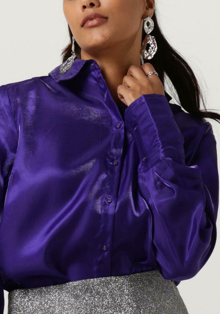 Y.A.S. paarse y.a.s. blouse yasmagnusa ls shirt