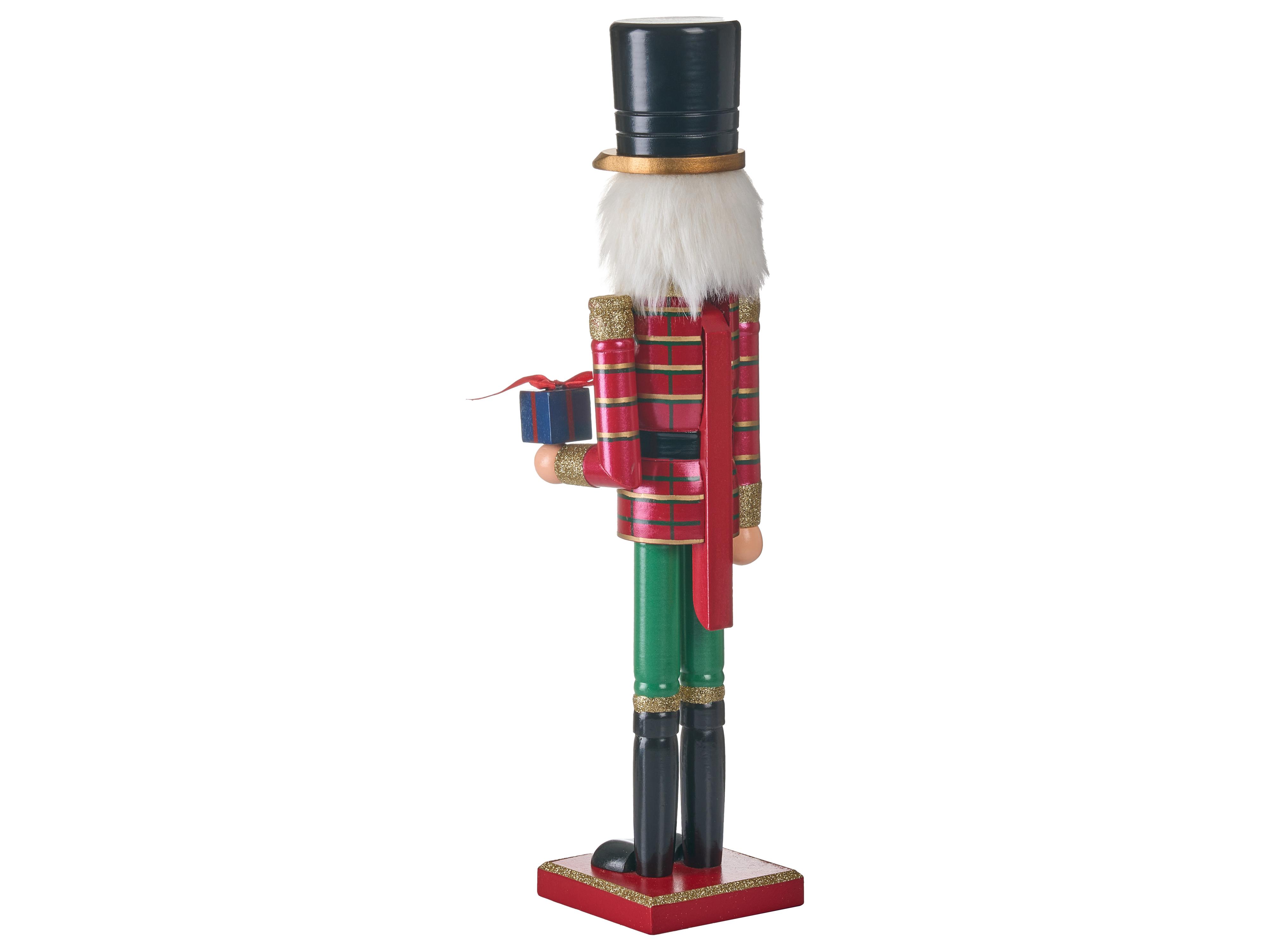 Figuur RODSJON Notenkraker 50 cm Rood