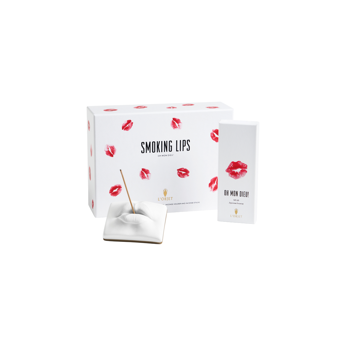 Oh Mon Dieu! Smoking Lips Gift Set