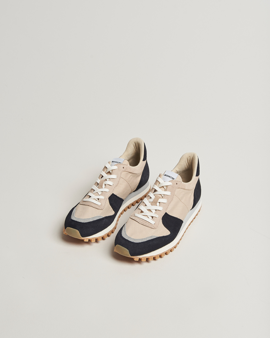 Novesta Marathon Trail Running Sneaker Navy/Beige