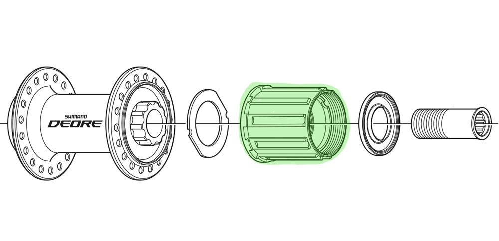 Shimano Freilaufkörper für FH-M590