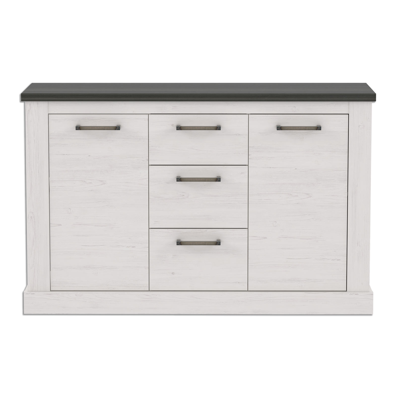 Sideboard - Pinie weiß - Touchwood - 141 cm