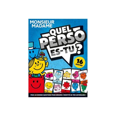 Quel perso es-tu ? - Les Monsieur Madame - livre d'activités