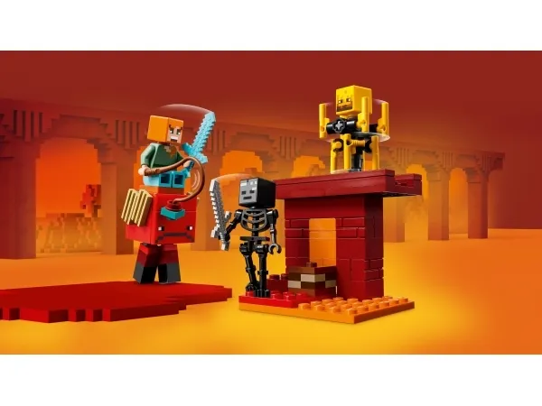 LEGO Minecraft 21266 Nether-lavakampen
