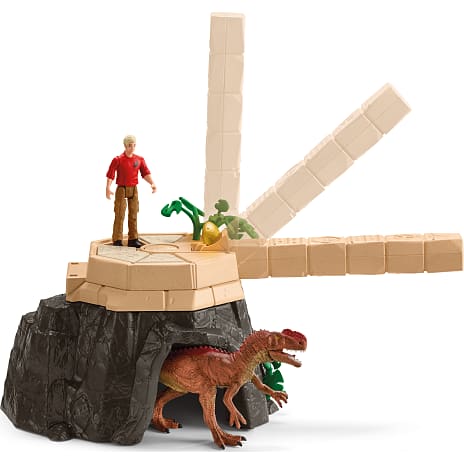 Schleich erobring dino-templet sæt 42656