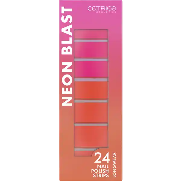 Neon Blast Nail Polish Strips 020 Neon Thunder