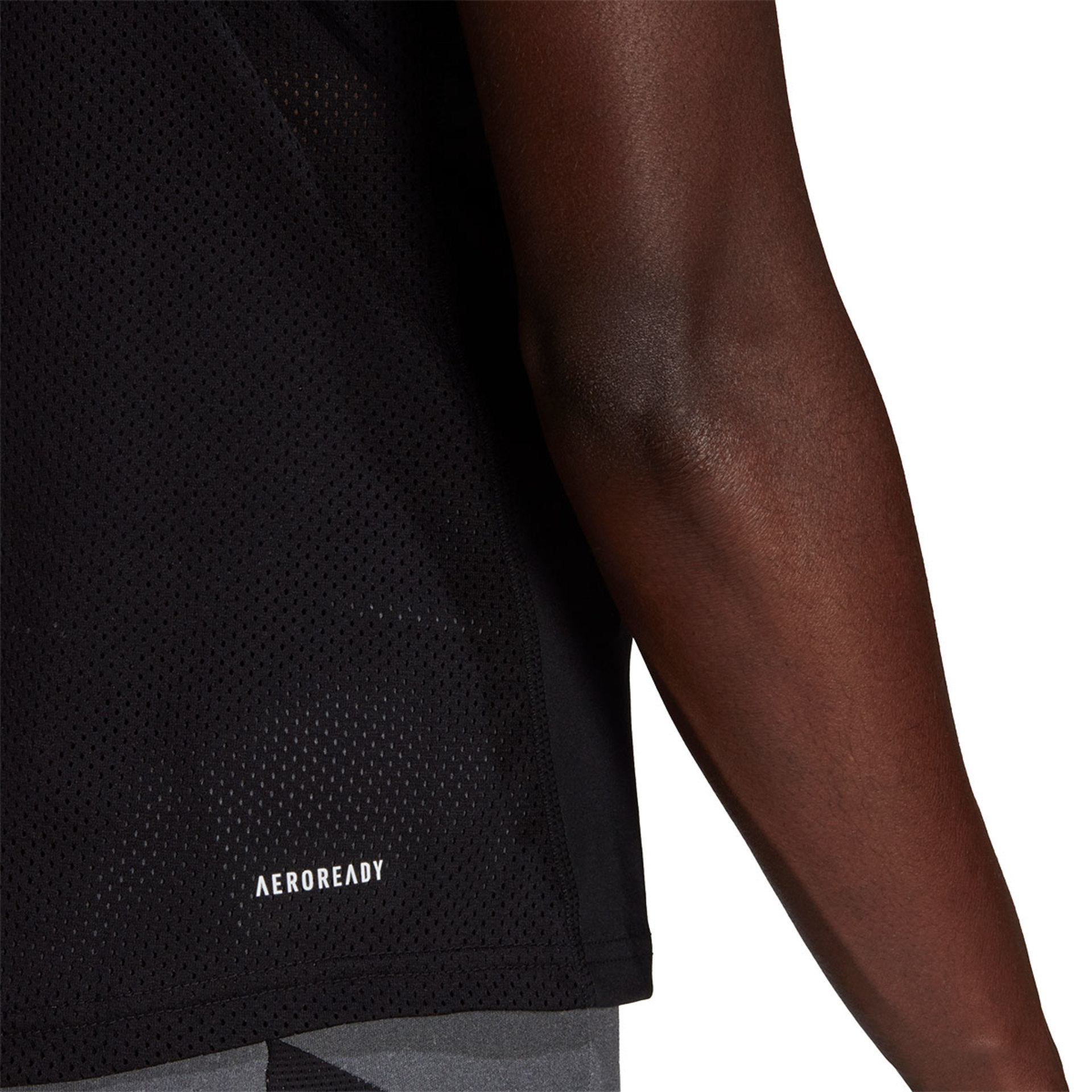 adidas Design 2 Move Training Hardloopshirt Korte Mouwen Zwart Dames