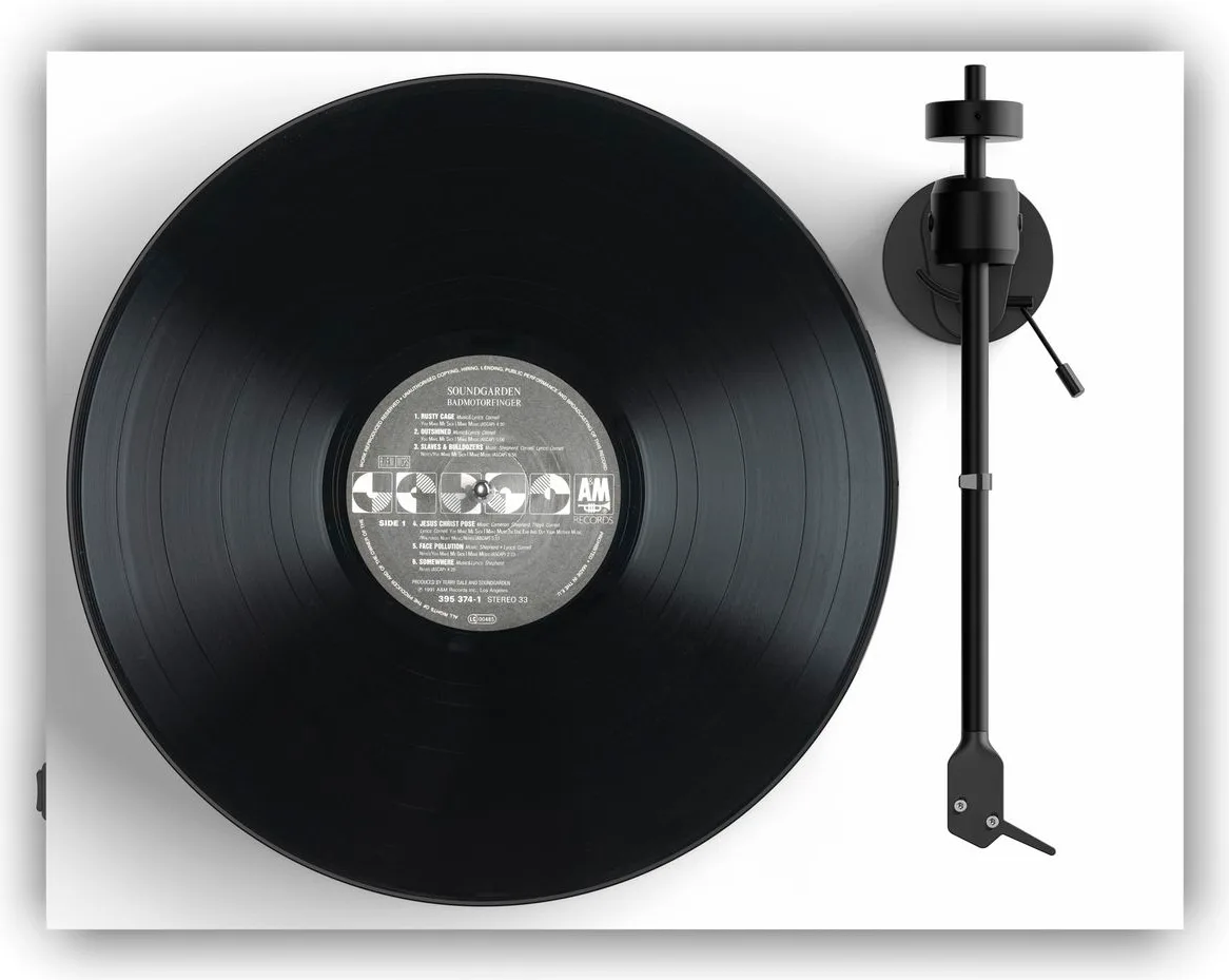 Pro-Ject E1 OM5 Blanc Platines vinyle