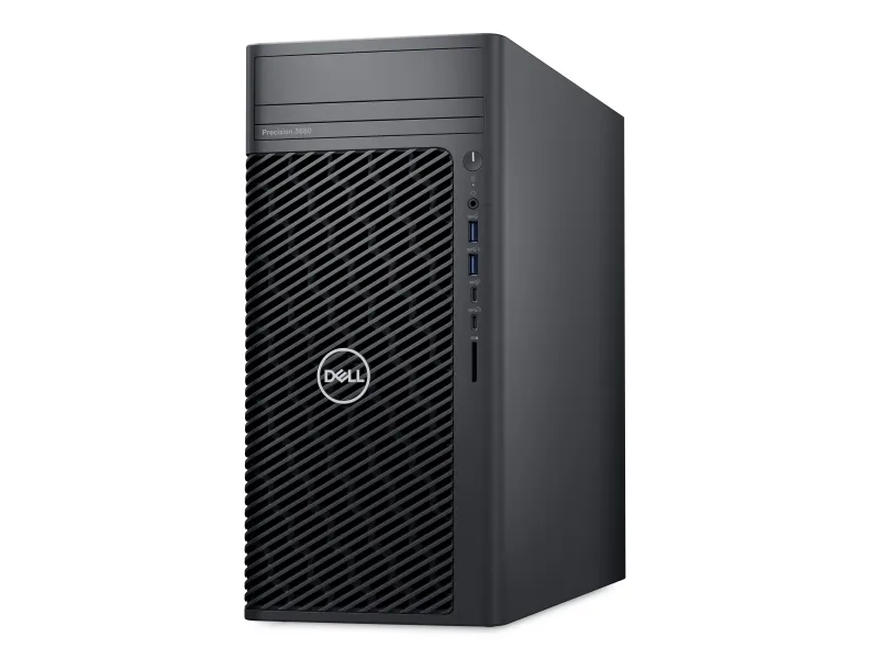 Dell Precision 3680 - Præstationstårn 1 x Core i9 i9-14900K / op til 6 GHz - vPro Enterprise - RAM 32 GB - SSD 1 TB - NVMe - Intel Graphics - Gigabit Ethernet - Win 11 Pro - skærm: ingen - sort, sort (tastatur) - BTP - med 3 års Basic Onsite Service