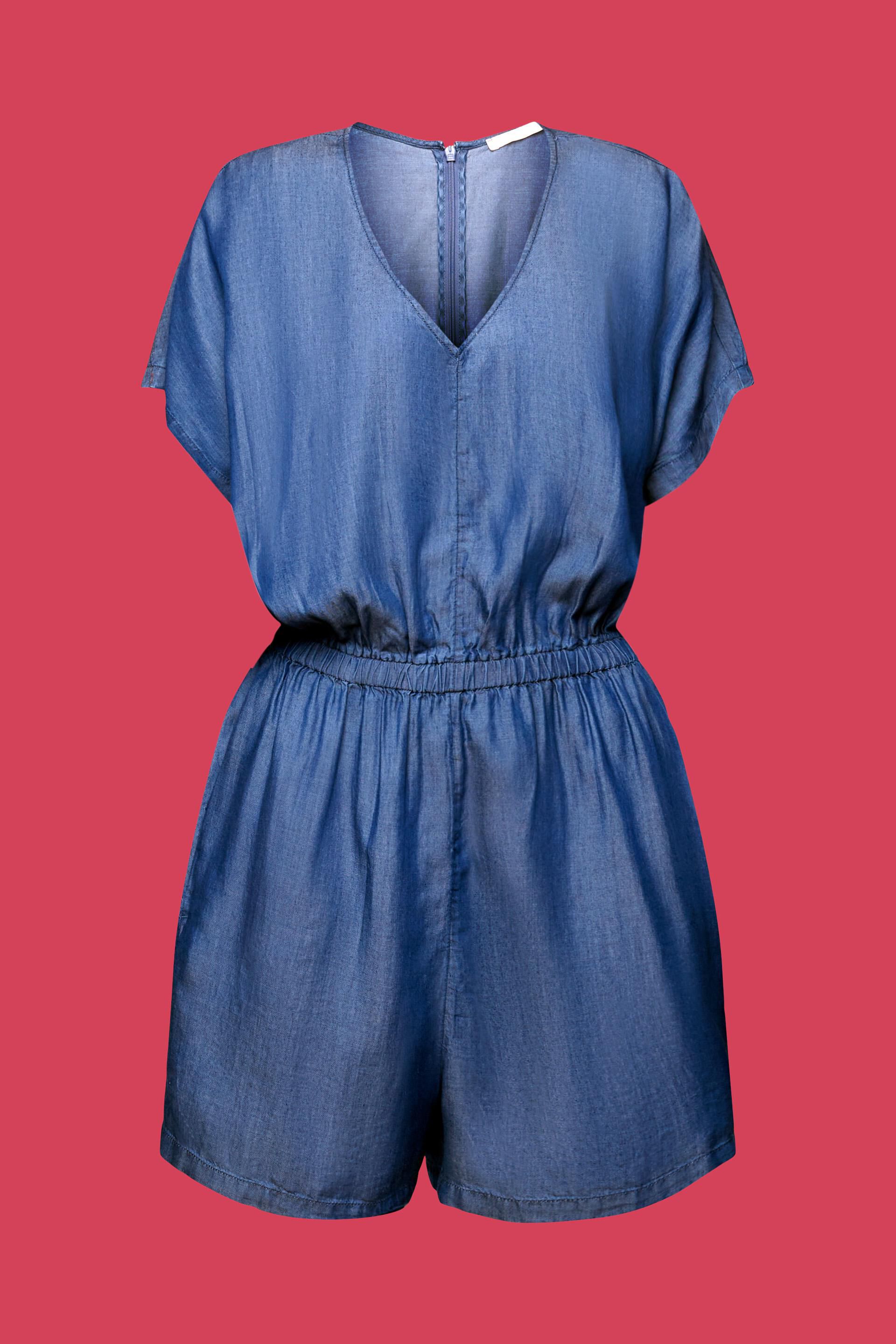 Combishort d’aspect jean, TENCEL™