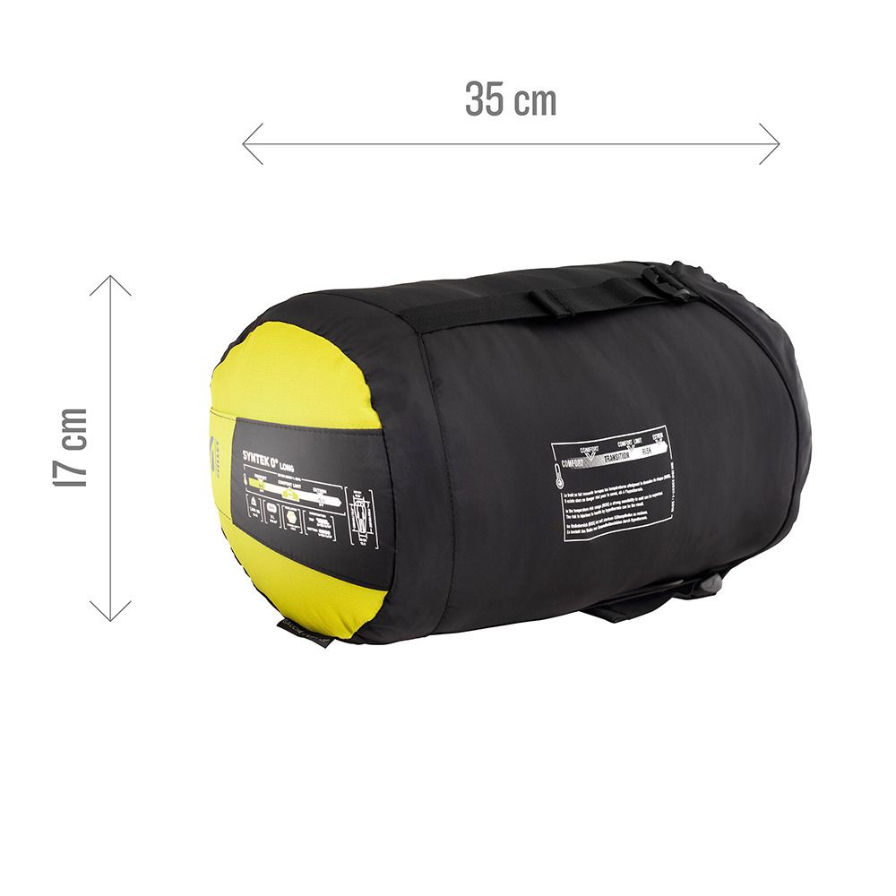 Millet SYNTHEK +5°C LONG - Sac de couchage dark orion/wild lime