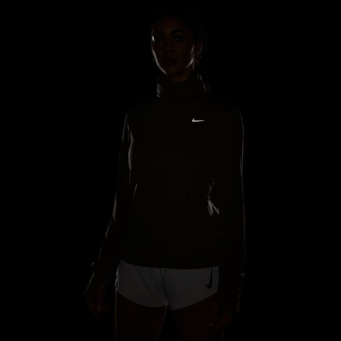 Nike Dame Trøjer Swift Element Turtleneck Midlayer Brun