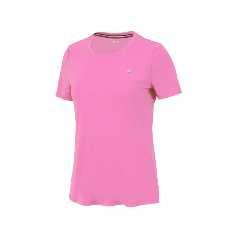 Tee-shirt femme Fila Leonie rose ou noir