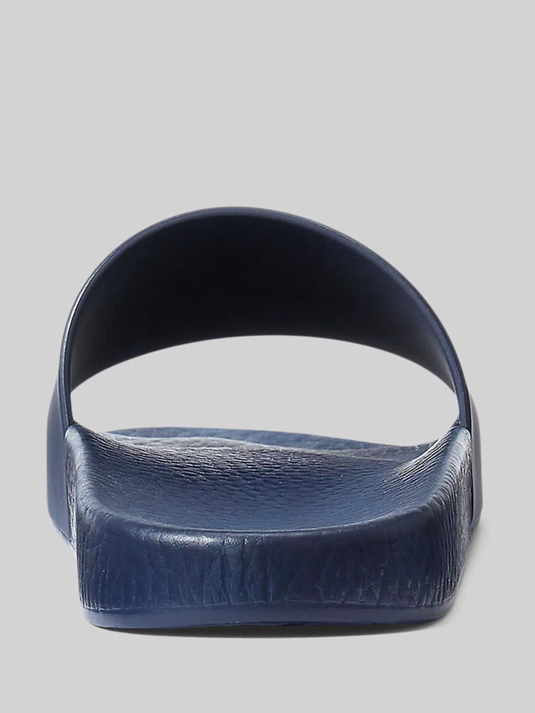 Marineblauw - Polo Ralph Lauren kenmerkende slippers met pony
