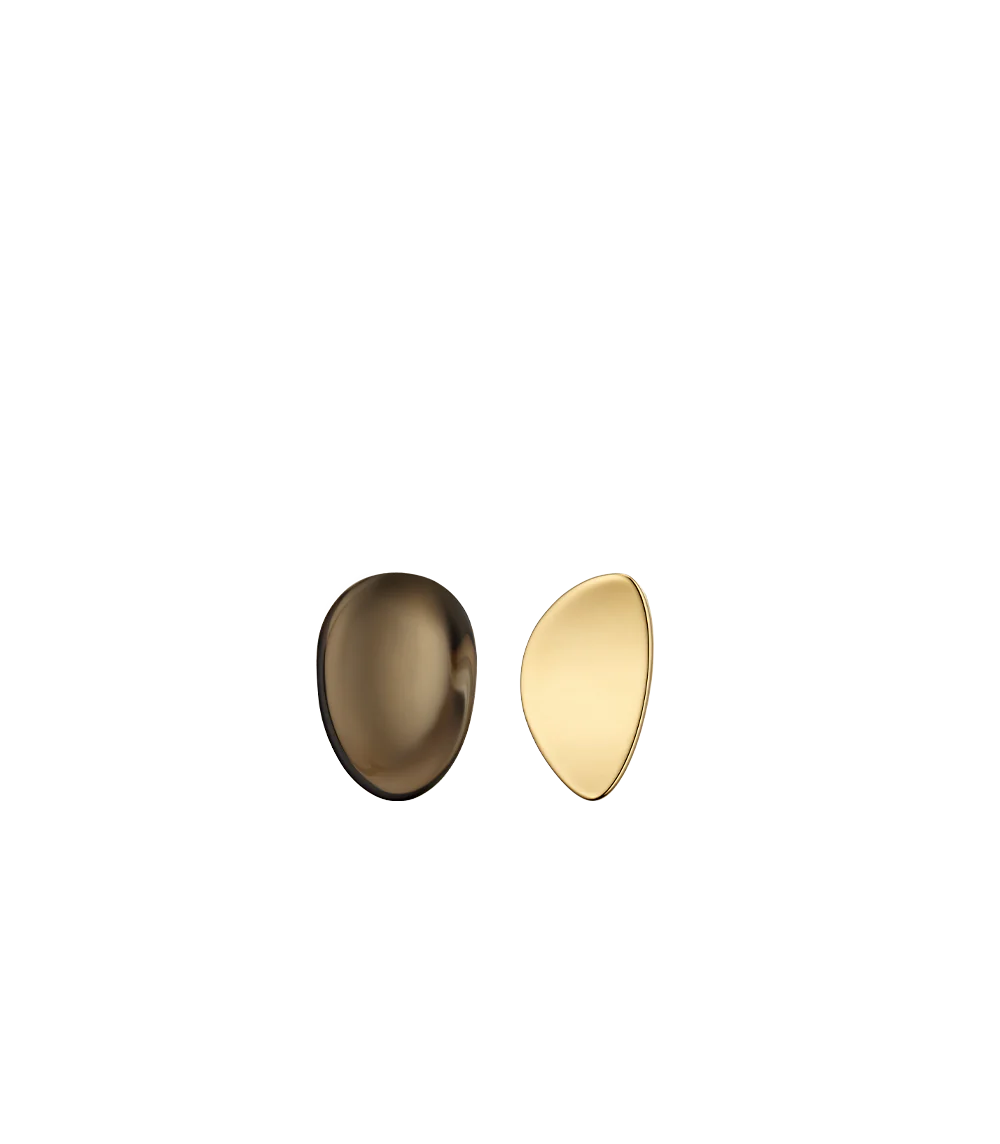 Puces d'oreilles Naé - Verre fumé