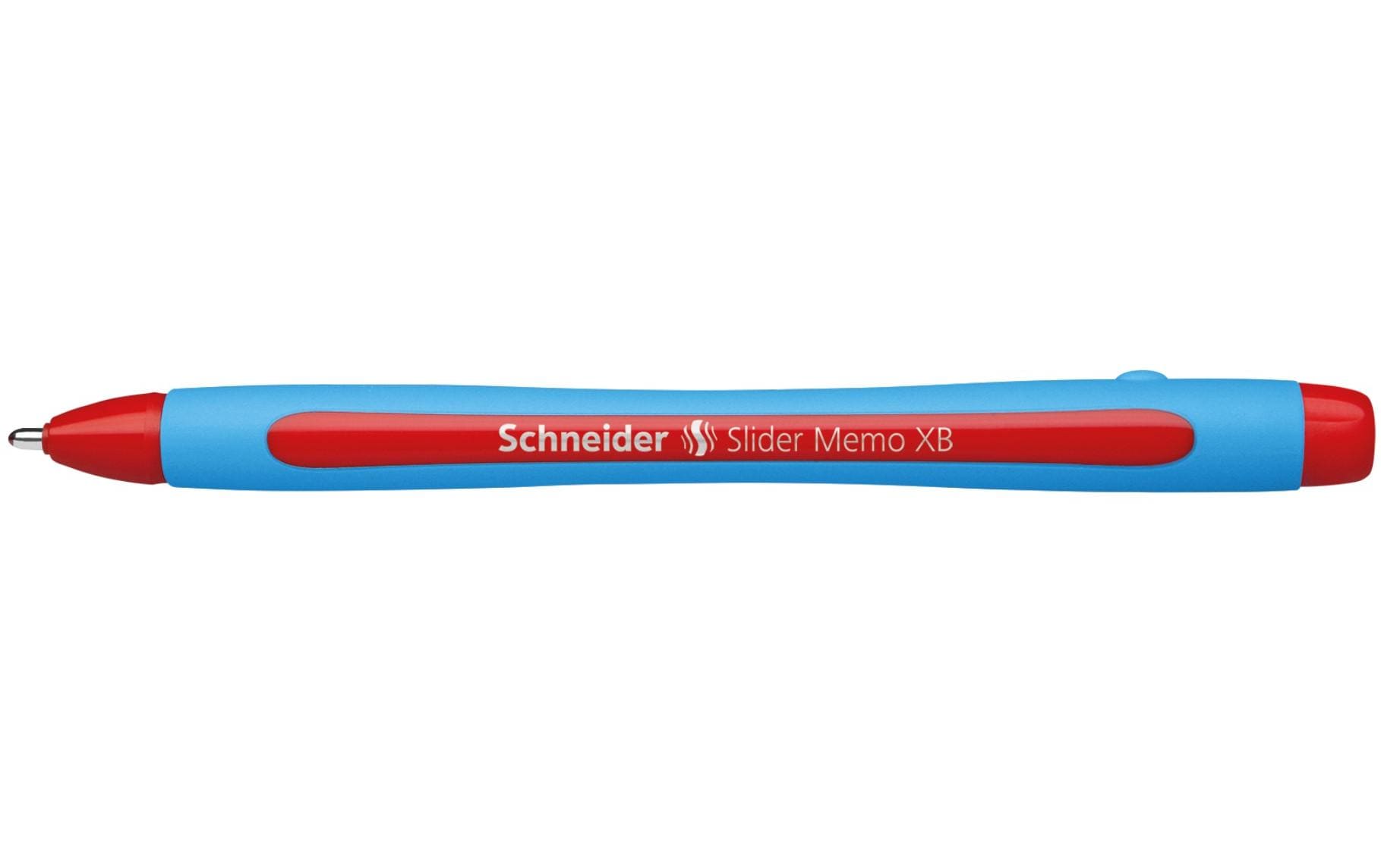 Kugelschreiber Slider Memo Blau/Rot, 1 StückKugelschreiber mit Kappe
