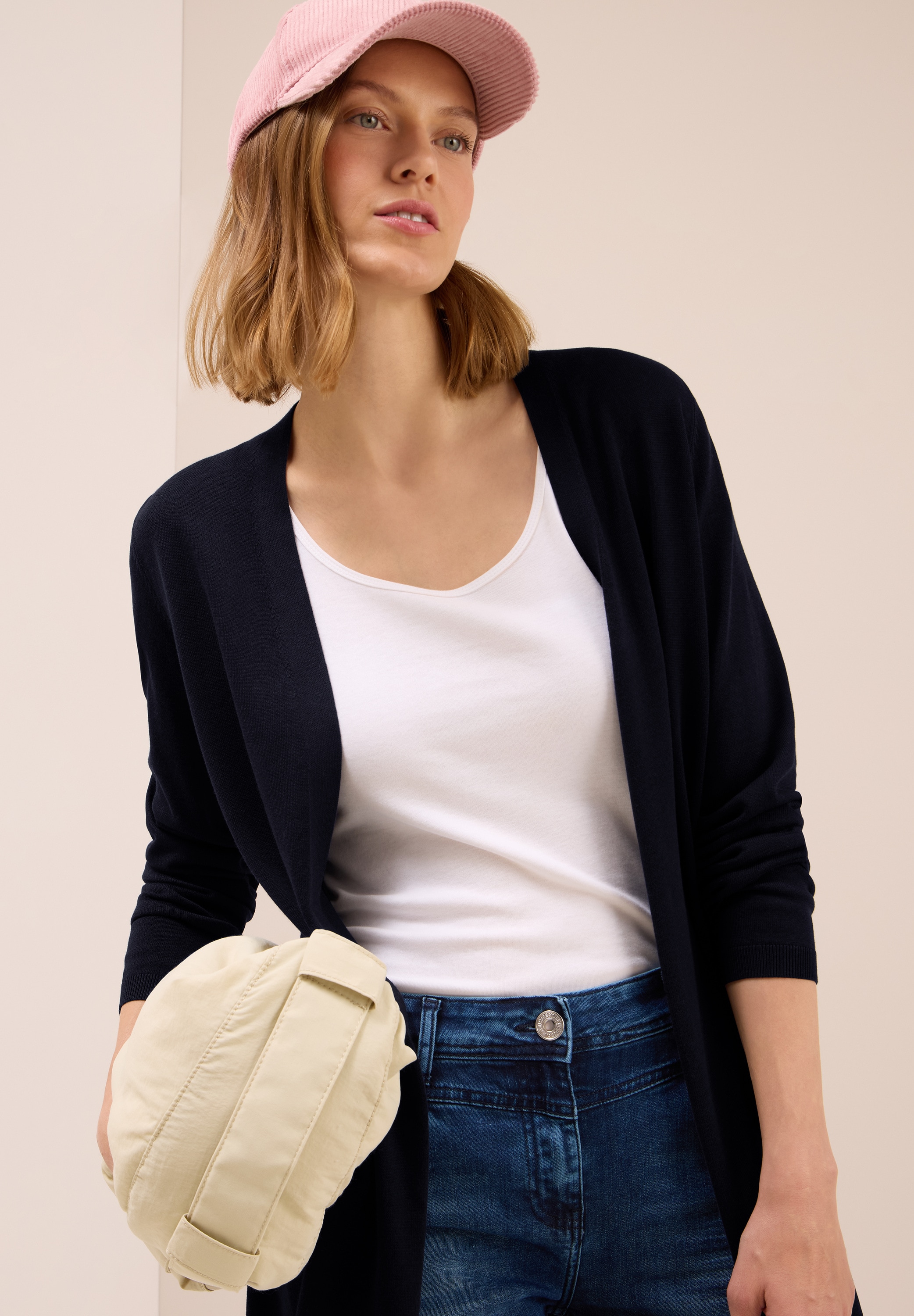 Cecil Longstrickjacke , softe Baumwollmischung
