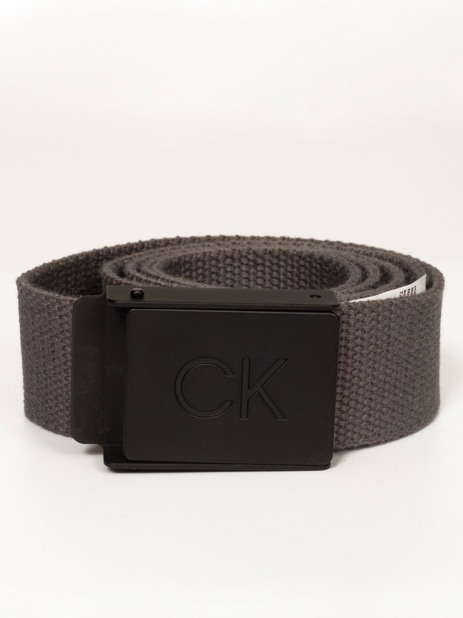 Grijs - Calvin Klein Golf Monogram Buckle Belt