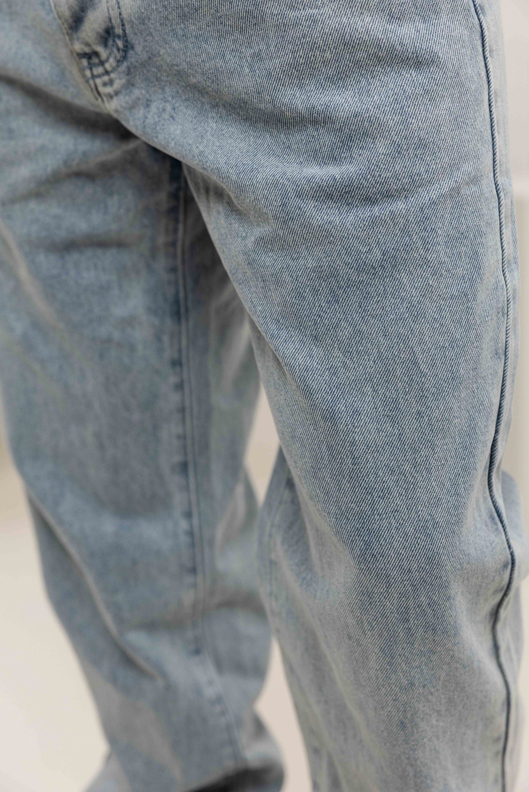 Project x Paris Loose Jeans Heren Lichtblauw