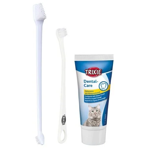 Kit de higiene dental para gatos, aroma neutro