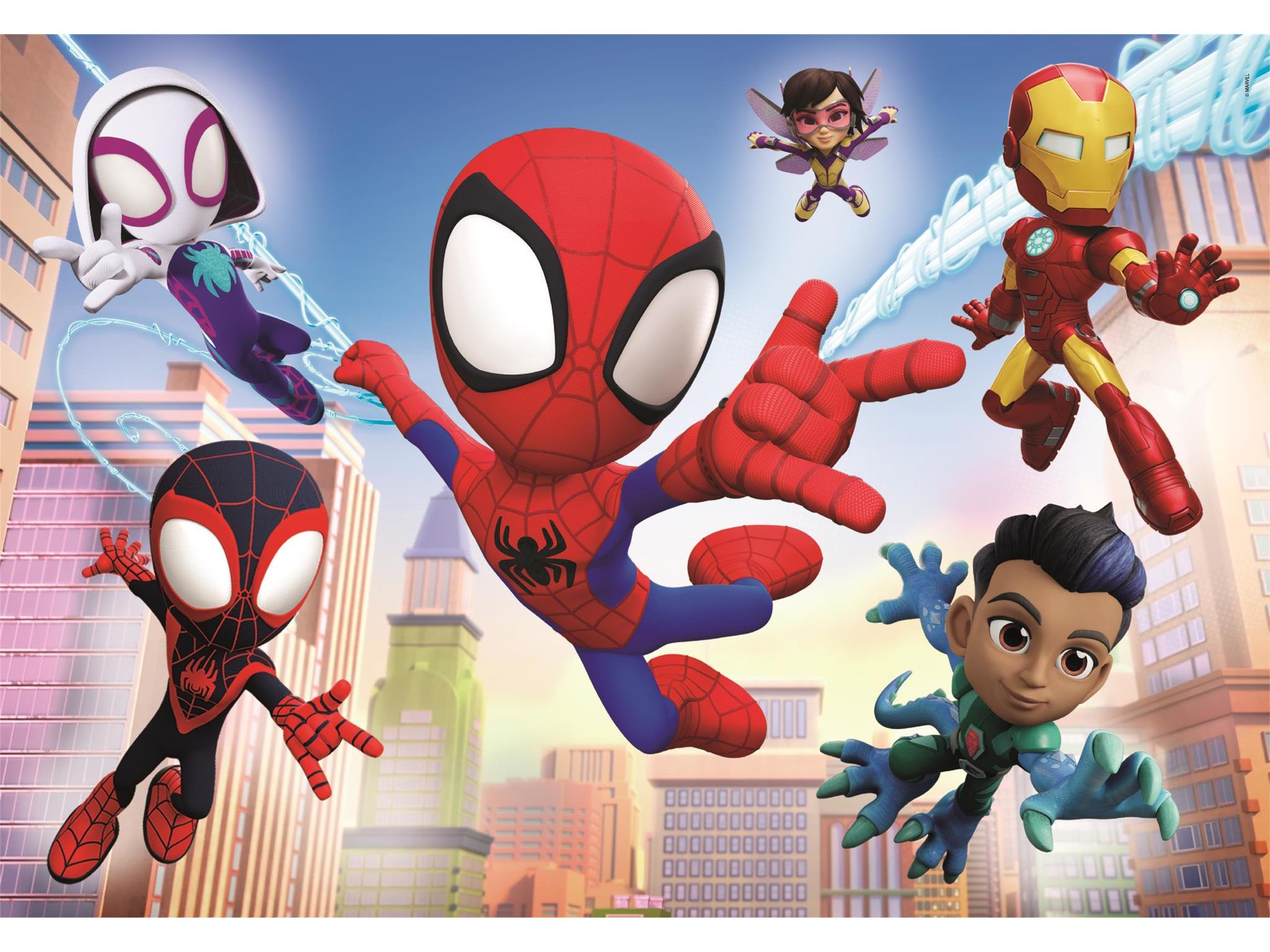 PUZZLE SPIDEY CLEMENTONI 2X60 PEÇAS