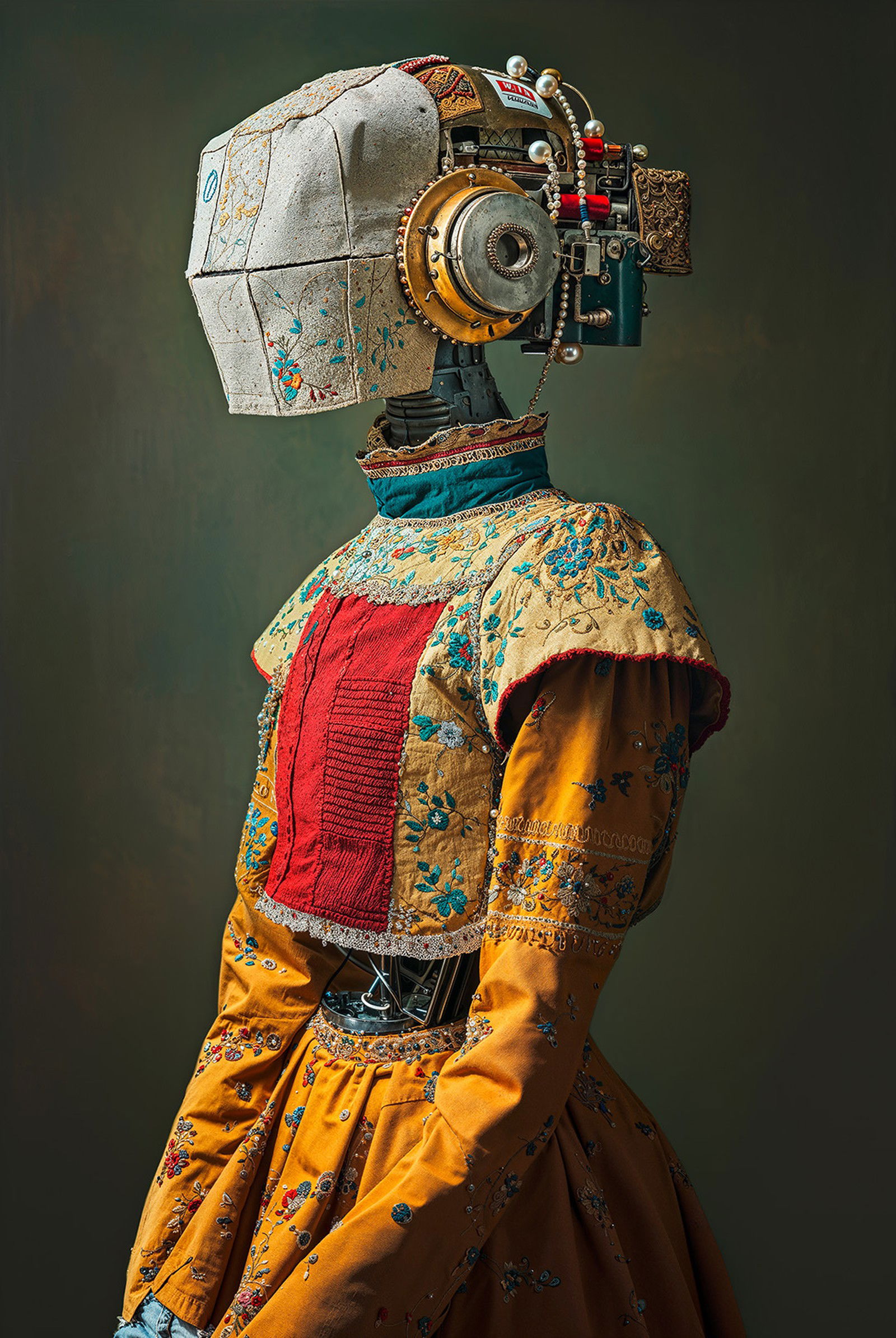 Folkloric robots 6. by David Szauder - Limited Edition. Edition of: 150. Signed.