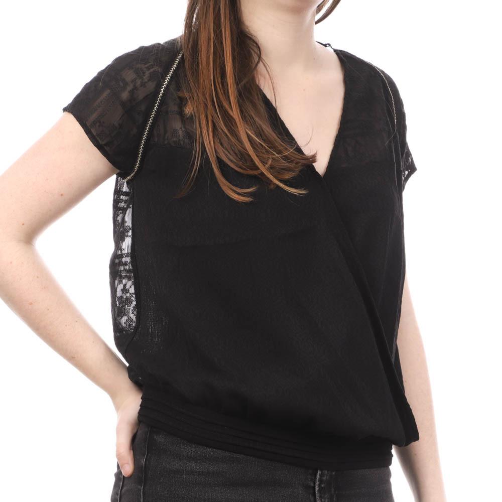 Teddy Smith T-shirt Noir Femme Teddy Smith Toxana